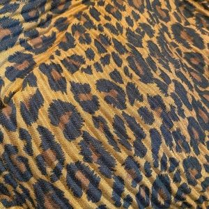 Cheeta print travel scarf 70x37